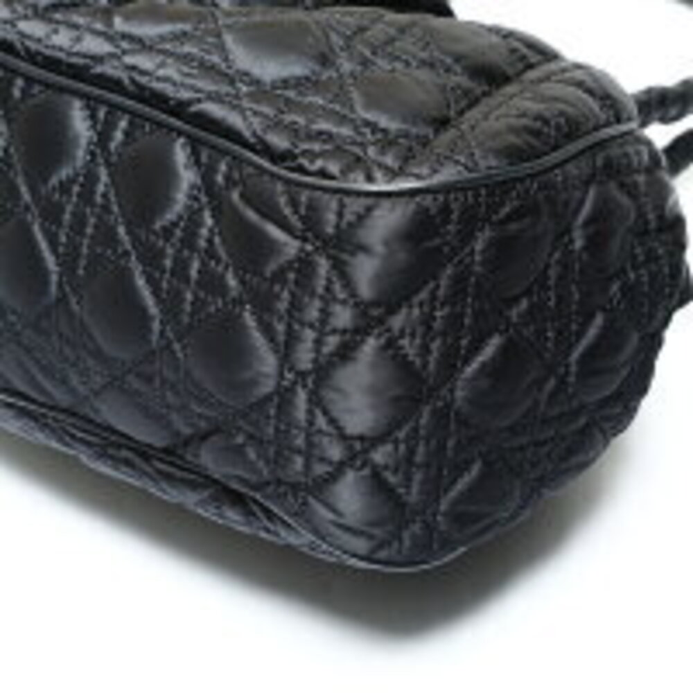 Christian Dior Cannage Lovely Shoulder Bag Black - Picture 6 of 13